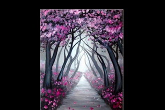 Paint Nite: Path of Cherry Blossoms